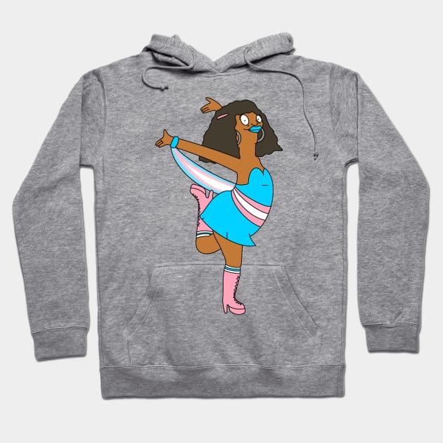 Bobs Burgers Marshmallow Pride Hoodie by Teeny Tinas